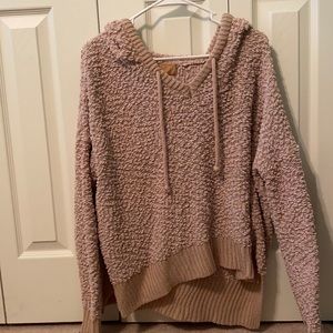 Hooded Vneck Sweater great for winter